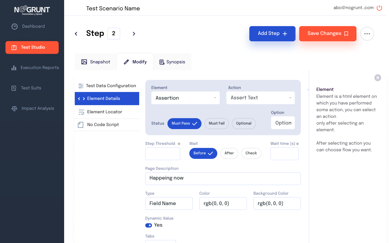 Nogrunt - QA Automation - 截图 2