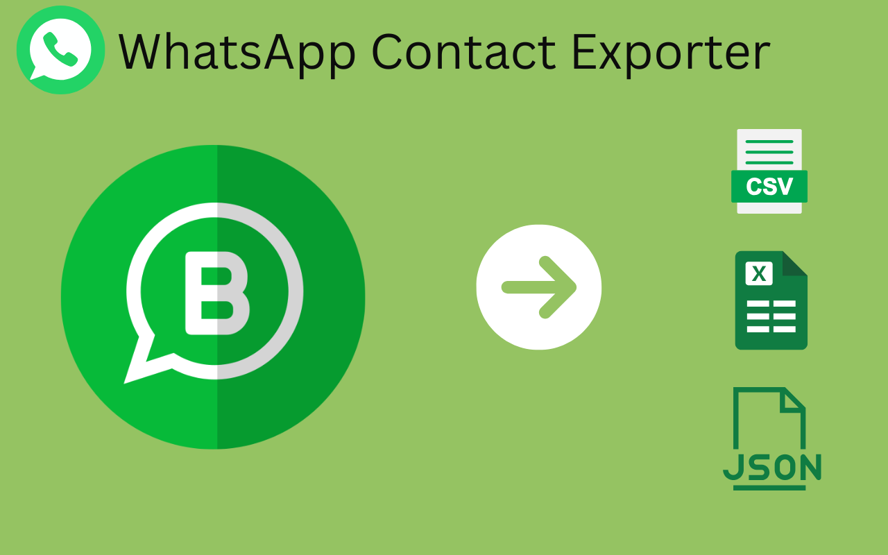 WhatsApp Contact Exporter - 截图 1