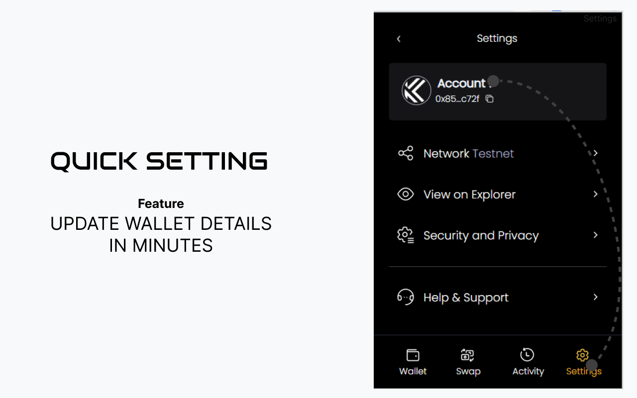 Kaanch Wallet - 截图 2