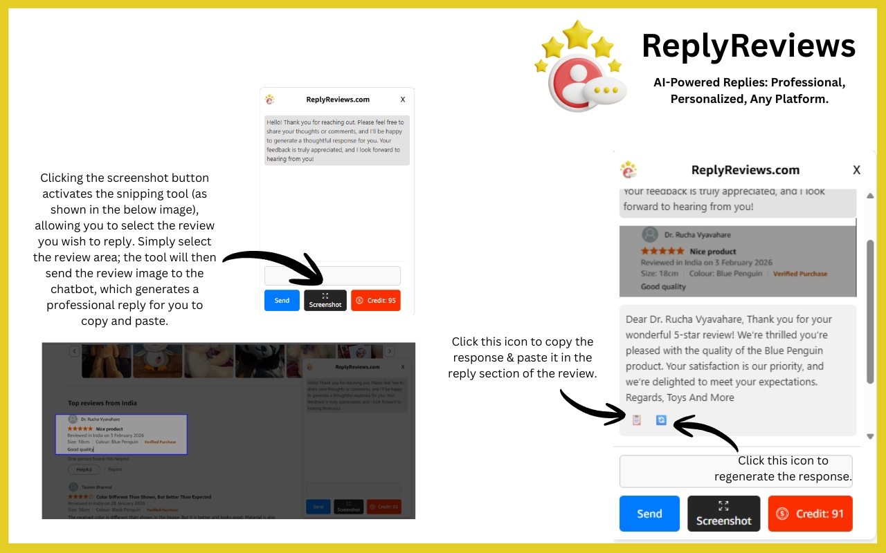ReplyReviews - 截图 1