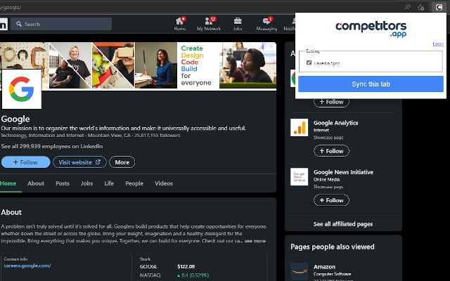 Competitors App - Monitor competitors' LinkedIn and Facebook pages - 截图 3