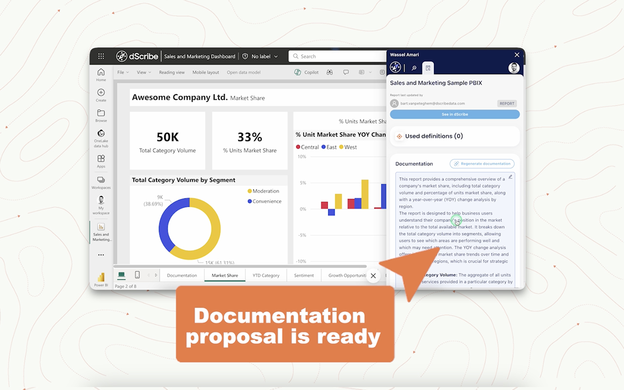 dScribe Data: Increase understanding & adoption of your BI reports - 截图 2