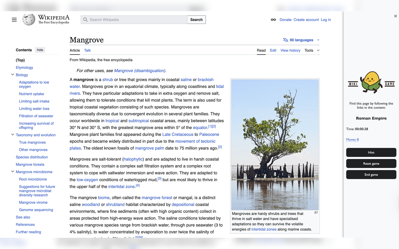 Wiki Game - 截图 3
