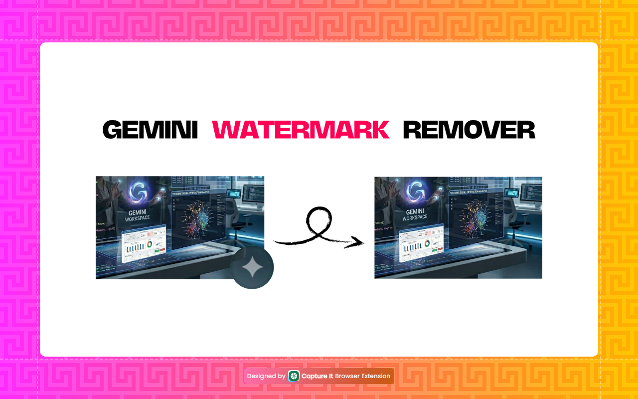 Gemini Watermark Remover - 截图 1
