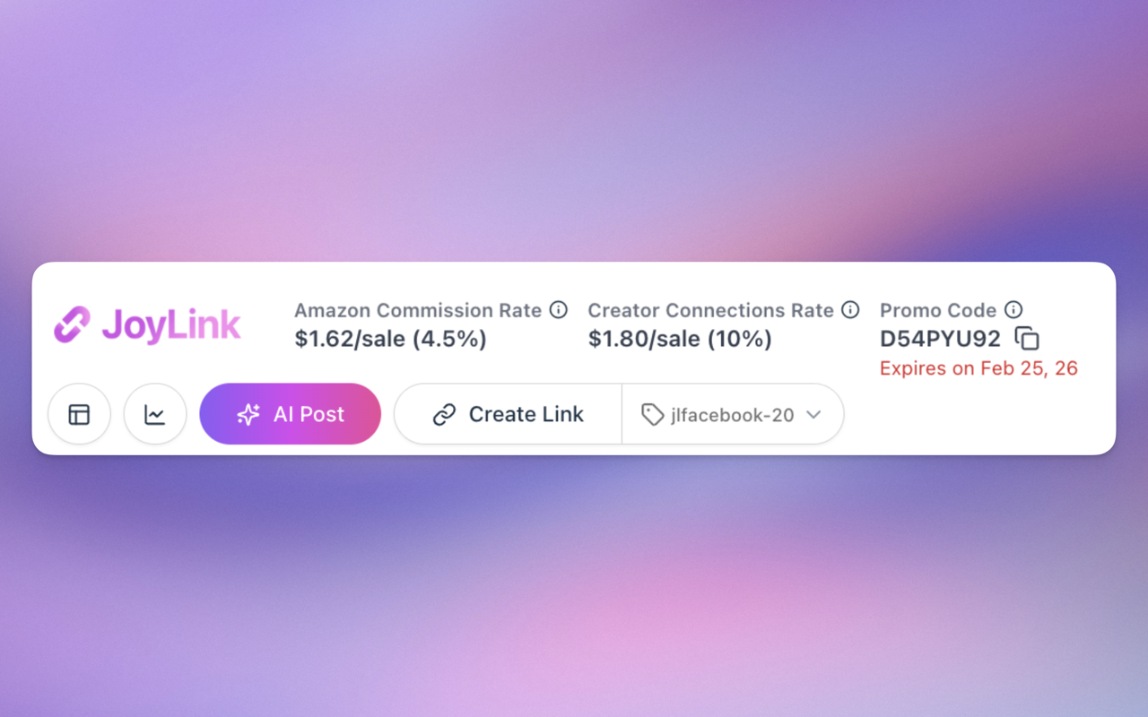 JoyLink - Powerful DeepLinks For Amazon Influencers - 截图 4
