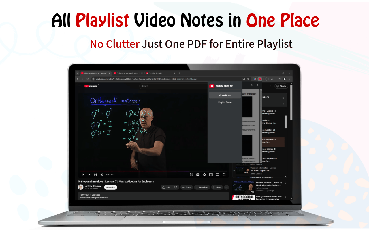 Youtube Study Kit - 截图 2