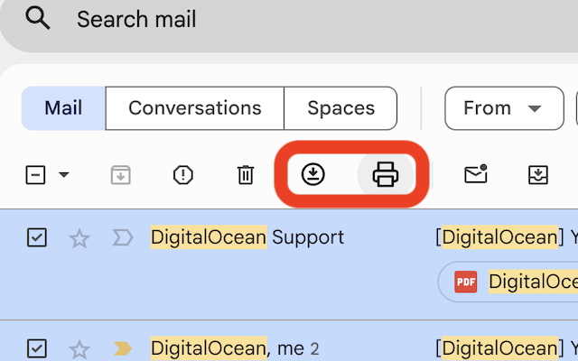 Badgy - Gmail attachments manager - 截图 2