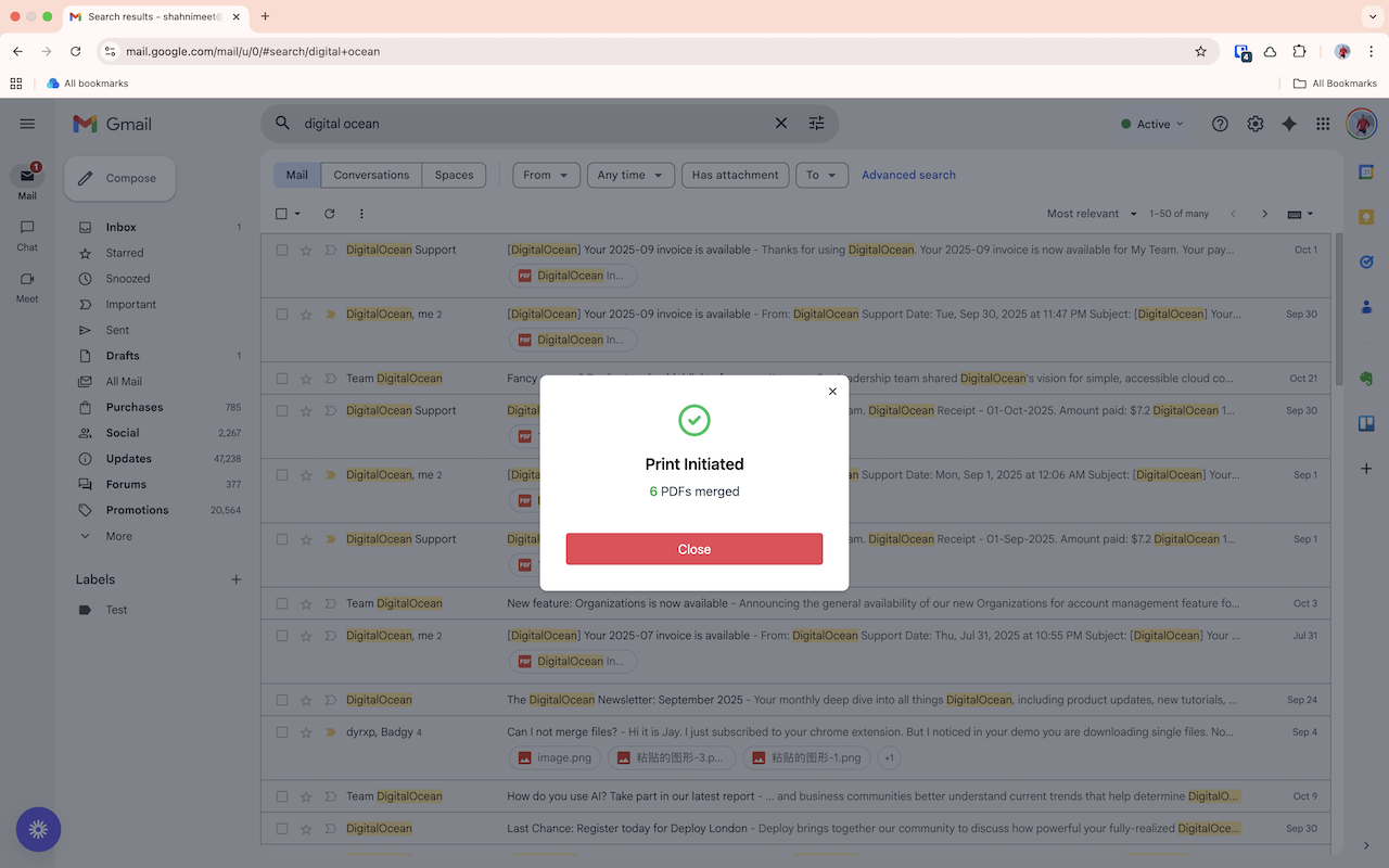 Badgy - Gmail attachments manager - 截图 4