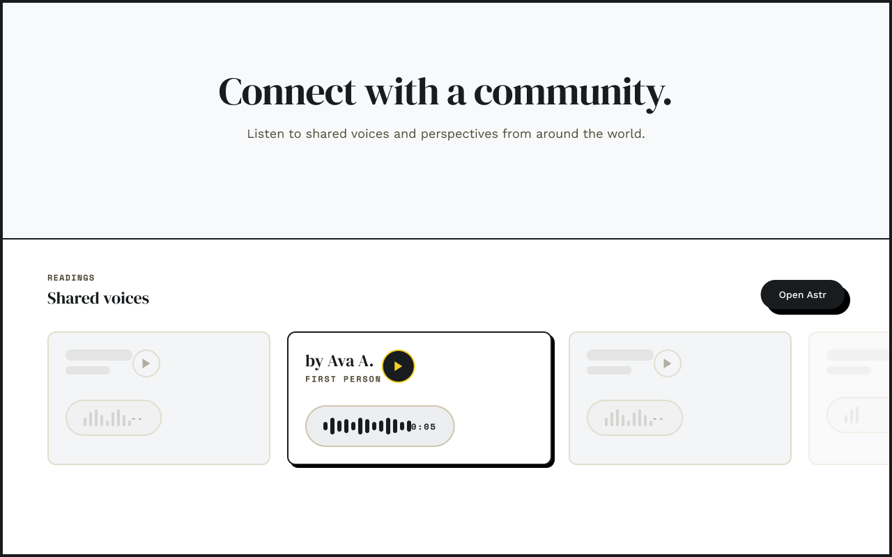 ASTR Browser Companion: Discover affirmations - 截图 3