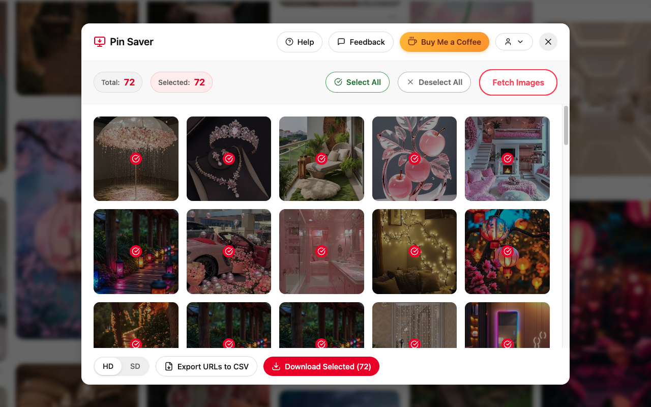 Pinsaver - 截图 2