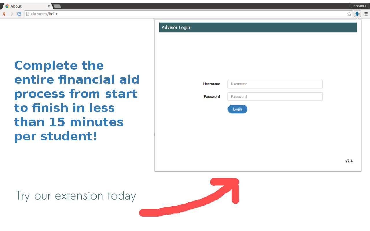 Financial Aid Filing Software - 截图 1