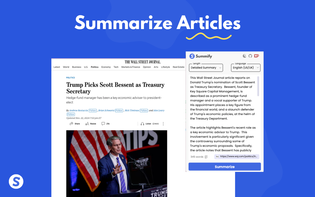 Summify: Free YouTube and Web Summarizer - 截图 5