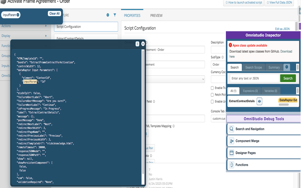 Salesforce Omnistudio Inspector - 截图 4