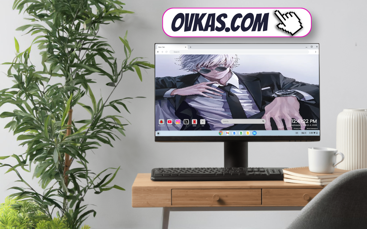 Cool Boy Anime Satoru Gojo Live Wallpaper - 截图 4