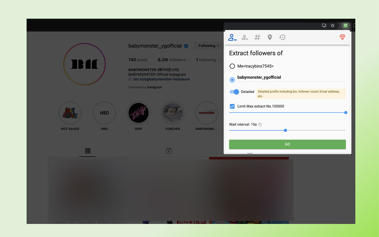 Growman: IG Email Extractor - 截图 3