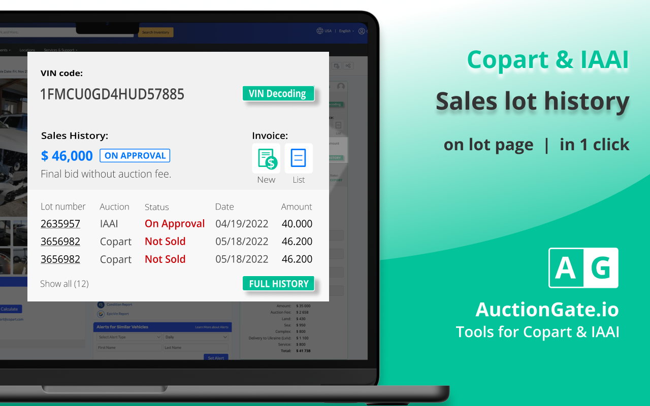 AuctionGate - 截图 1