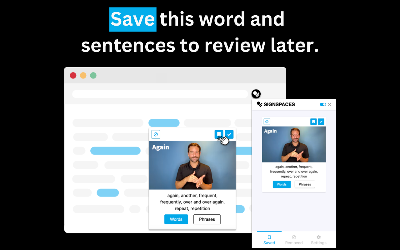 Signspaces - Sign Language Learning - 截图 5