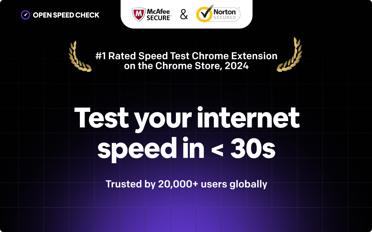 Speed Test - 截图 1
