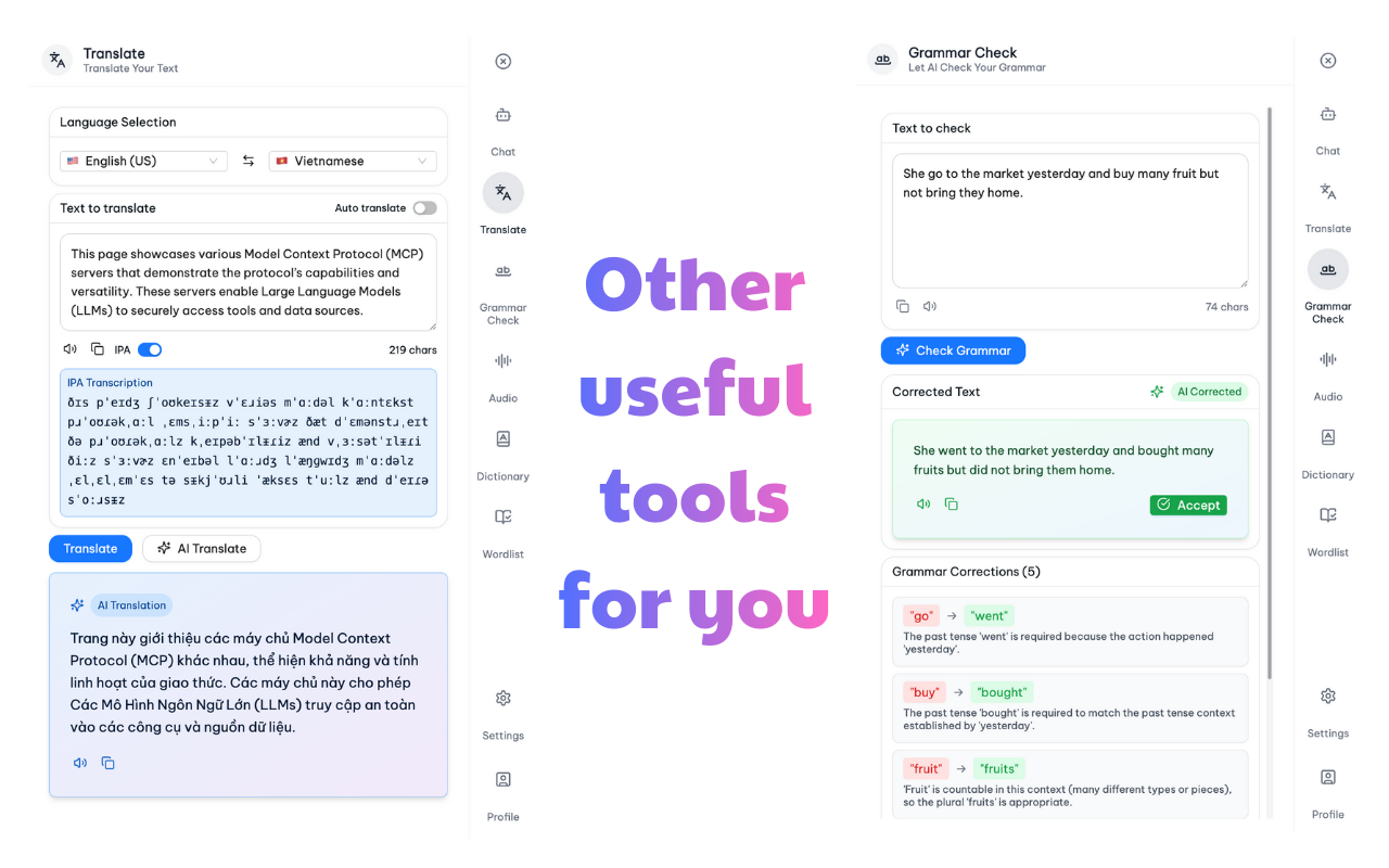 Sila – All-in-One AI English: Chat, Dictionary & Translator - 截图 5