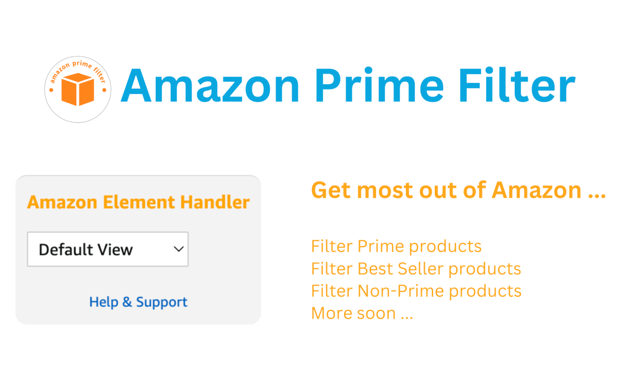 Amazon Prime Filter - 截图 2