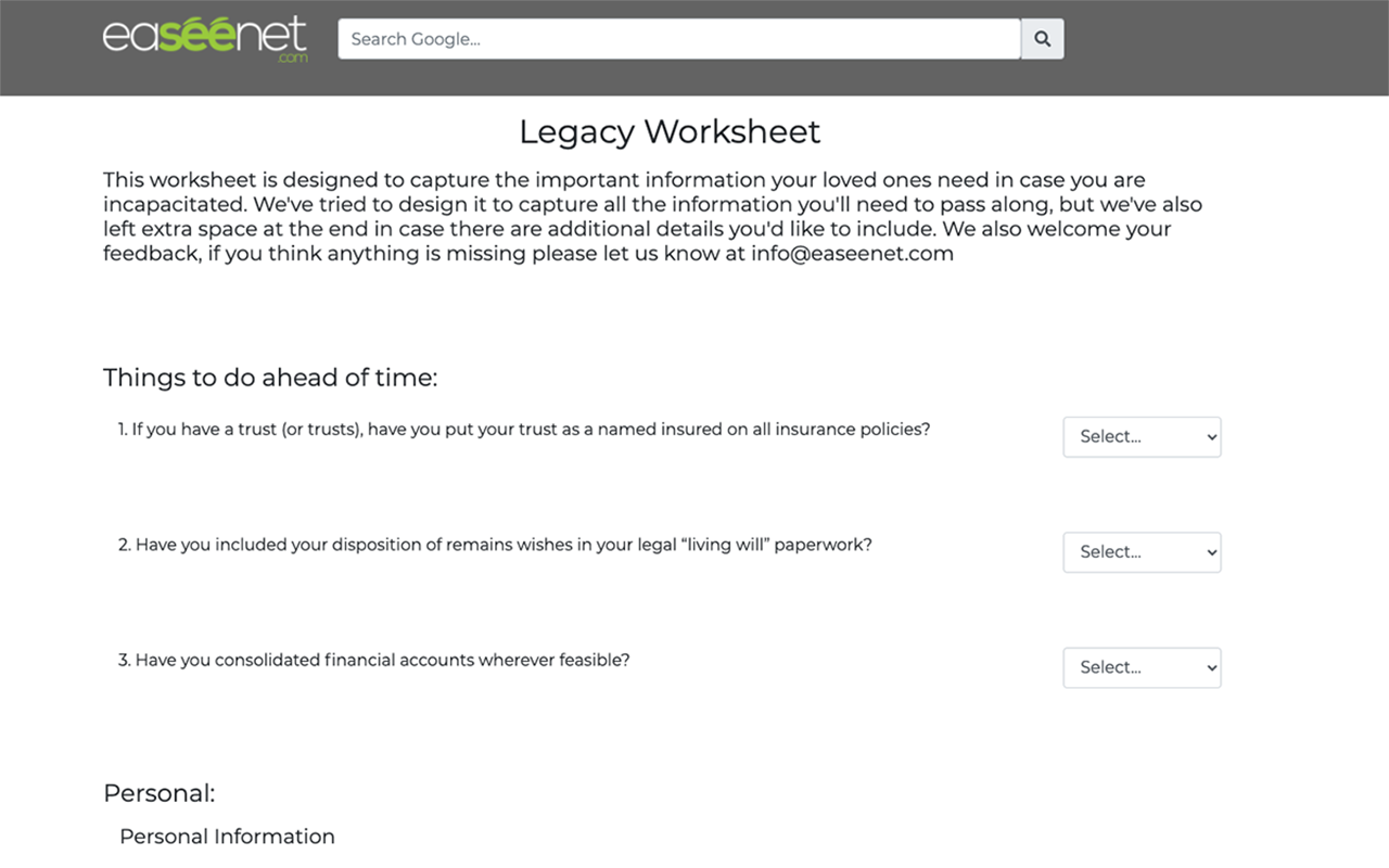 Easeenet For Web Browsers - 截图 3