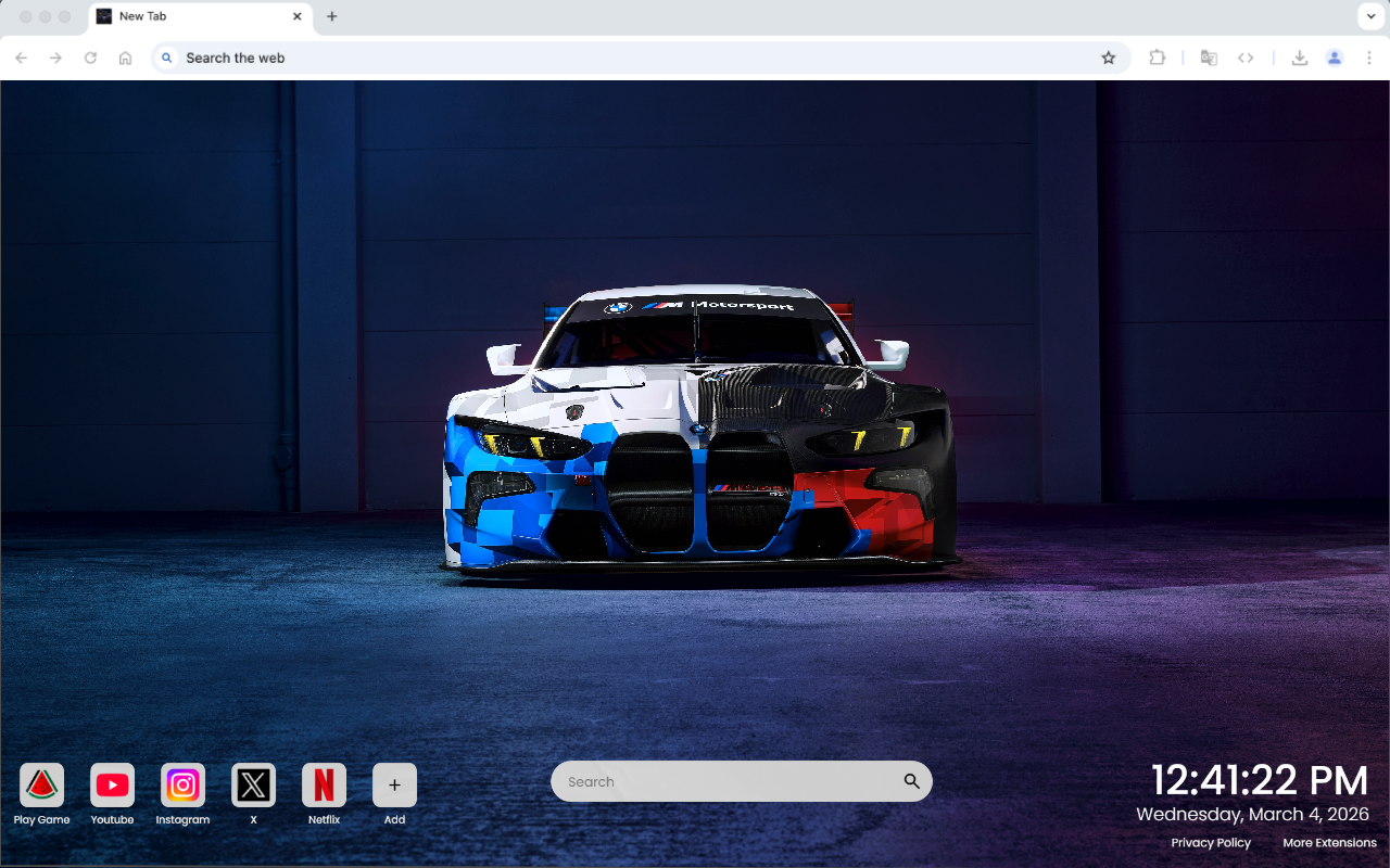 BMW M4 Live Wallpaper - 截图 2