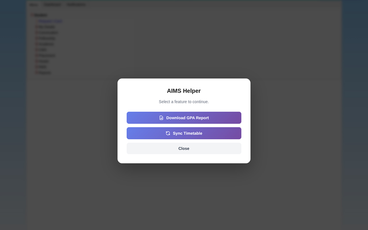 IITH AIMS Helper 2.0 - 截图 4
