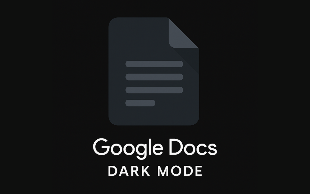 Google Docs Dark Mode - 截图 1