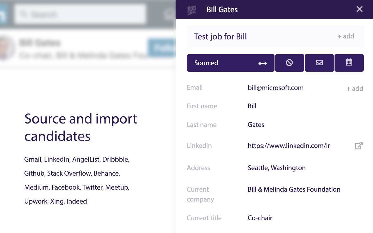 Recruitment management system, 100Hires ATS - 截图 4