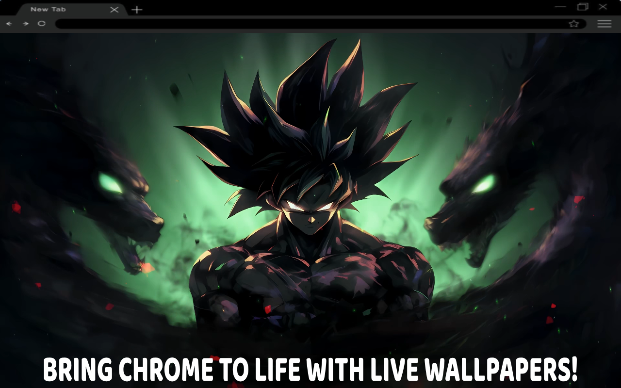 Saiyan Warrior Goku Live Wallpaper - 截图 1