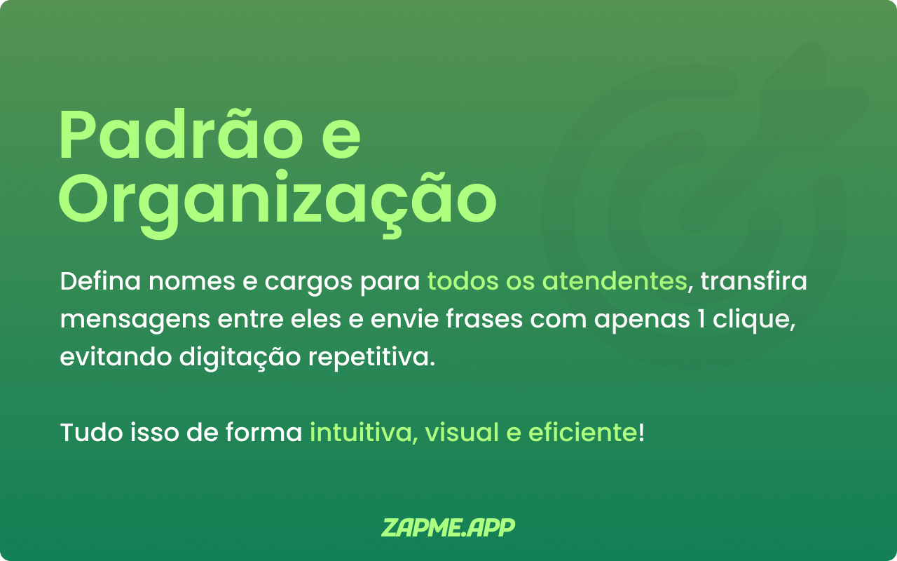 Zapme para WhatsApp Web – Nome do atendente automático - 截图 1