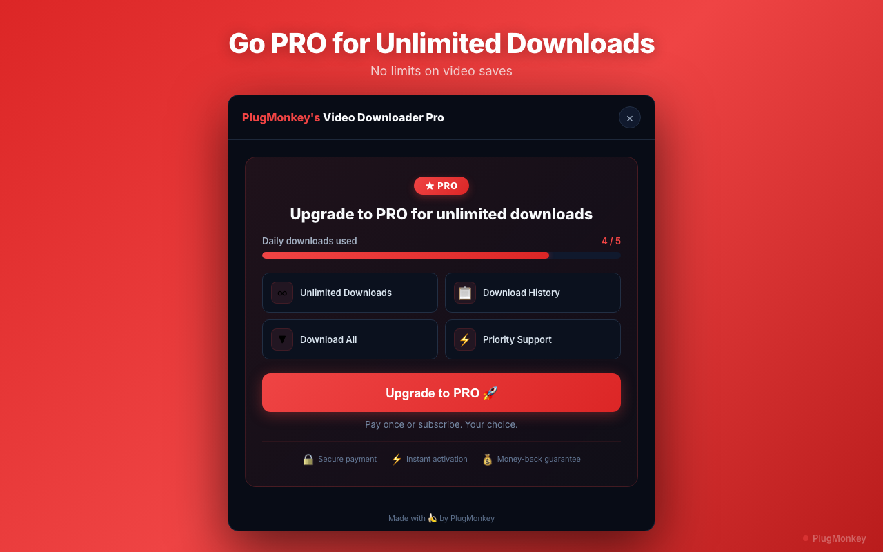 Video Downloader Pro - Save Videos from Any Website - 截图 4