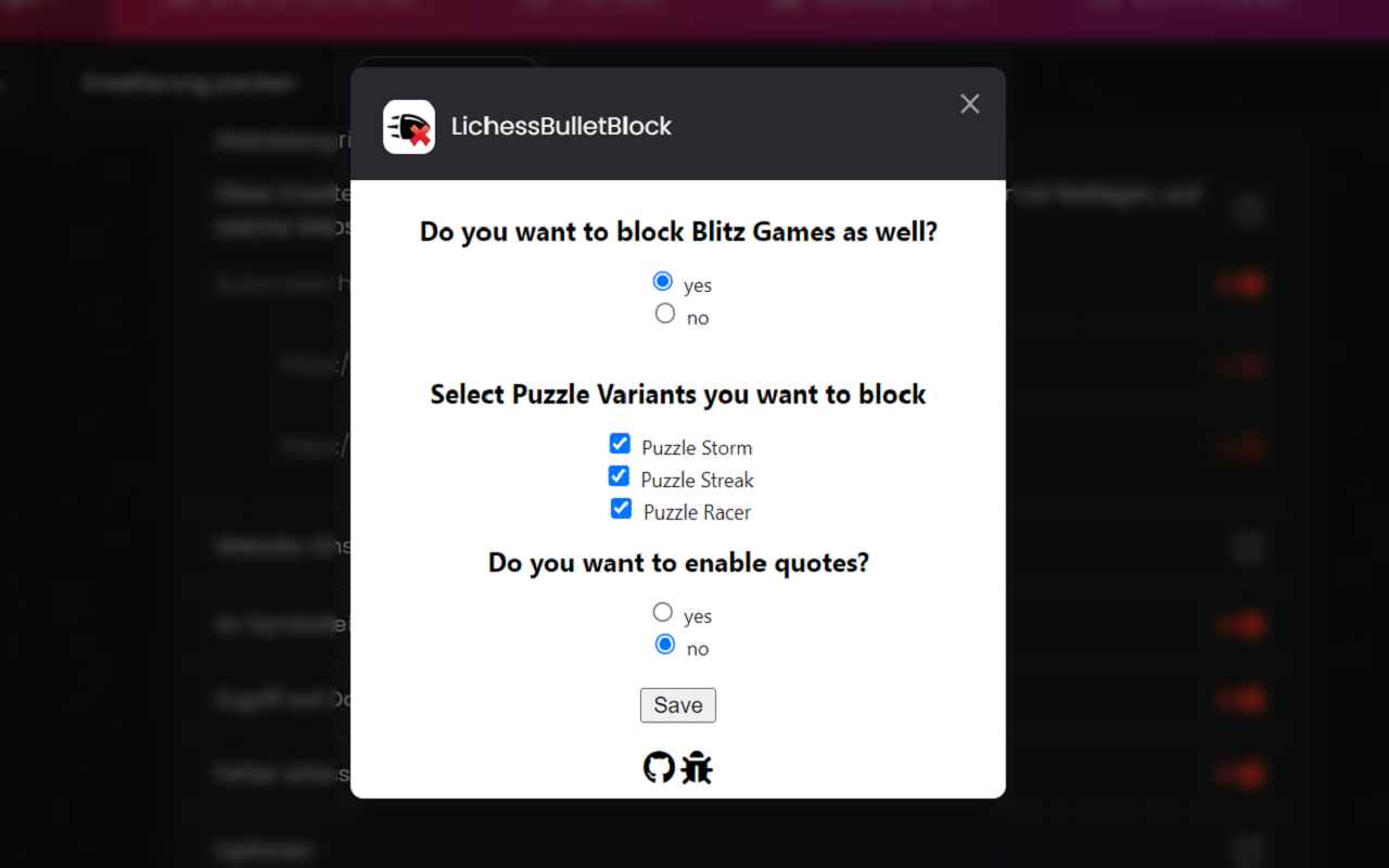 Lichess Bullet Block - 截图 5