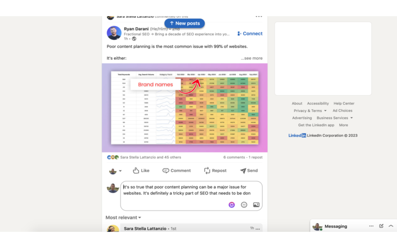 AI assistant for Linkedin - 截图 3