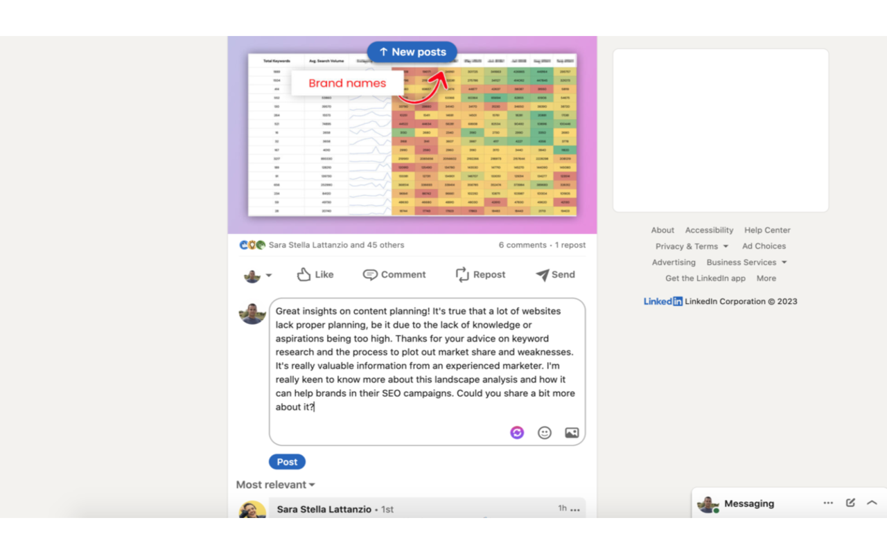 AI assistant for Linkedin - 截图 4