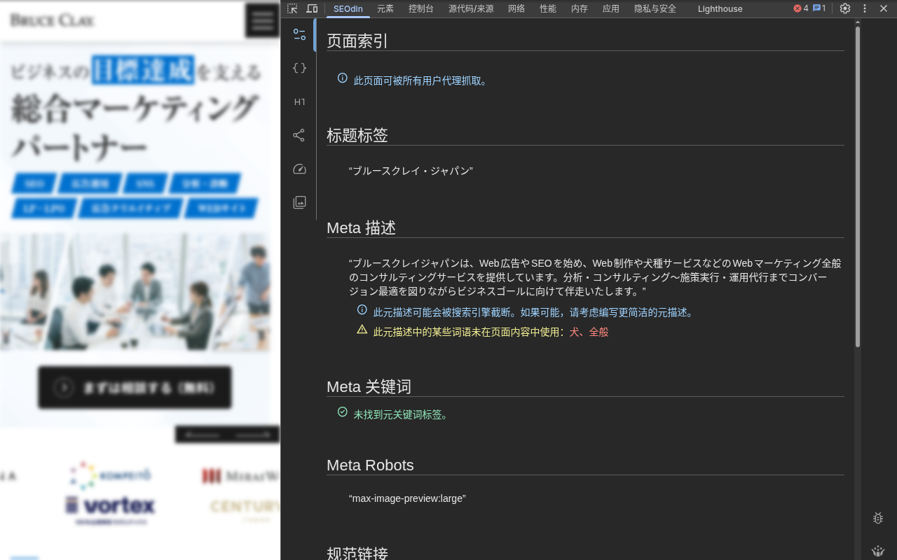 SEOdin 页面分析器 - 截图 5