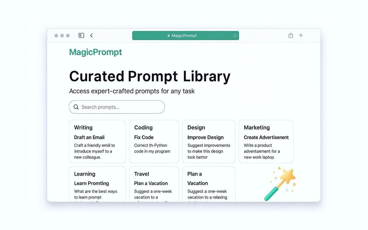 MagicPrompt - AI Prompt Generator - 截图 3