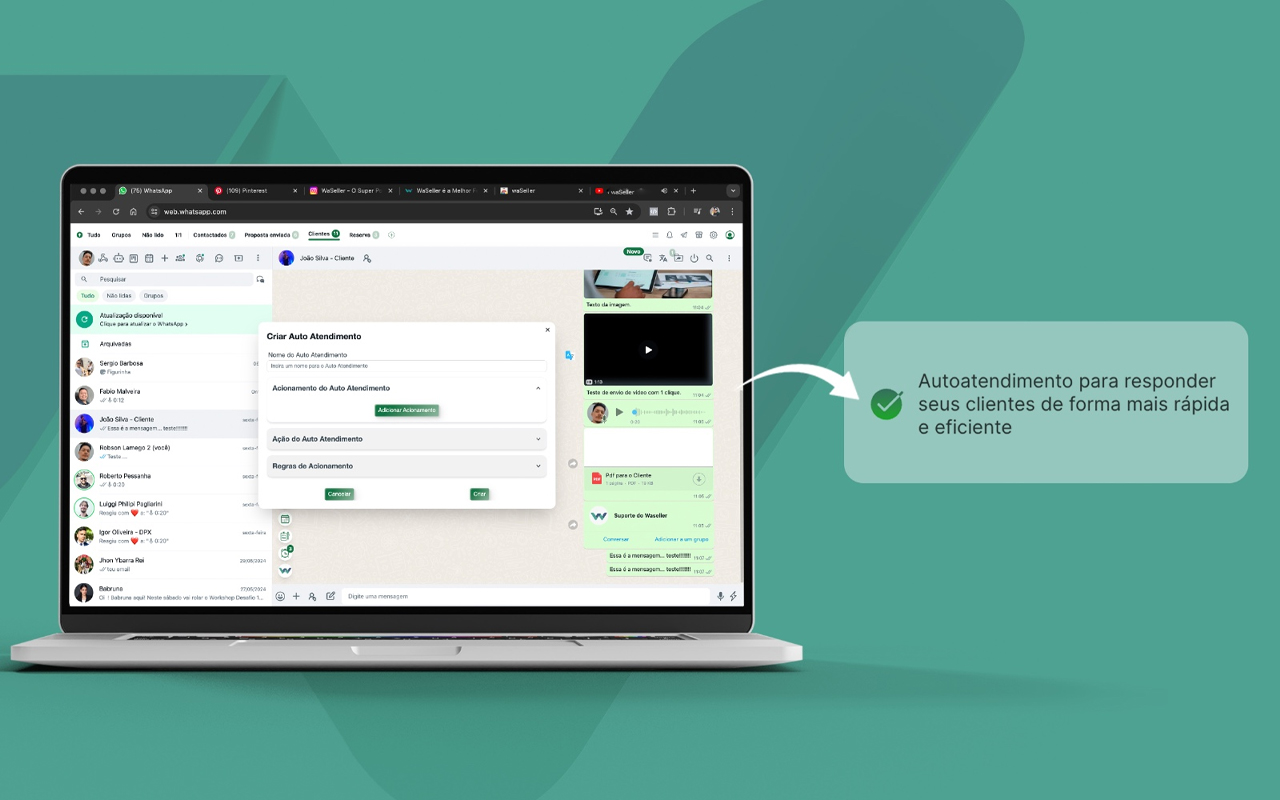 WaSeller - Perder vendas no WhatsApp não é normal - 截图 4