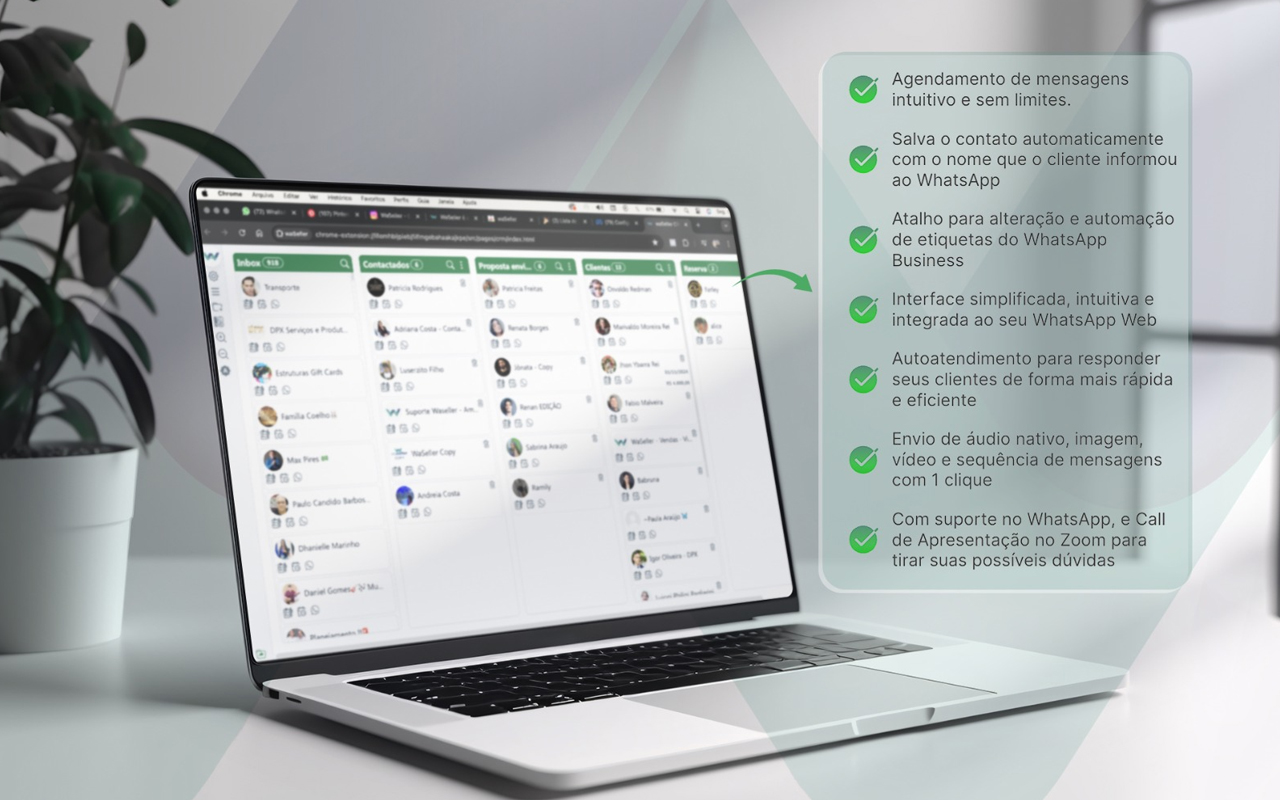 WaSeller - Perder vendas no WhatsApp não é normal - 截图 5
