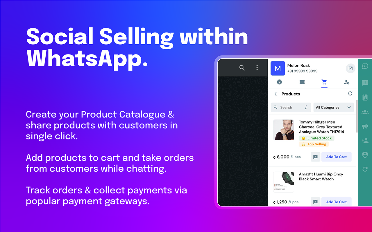 Vepaar - CRM for WhatsApp - 截图 2