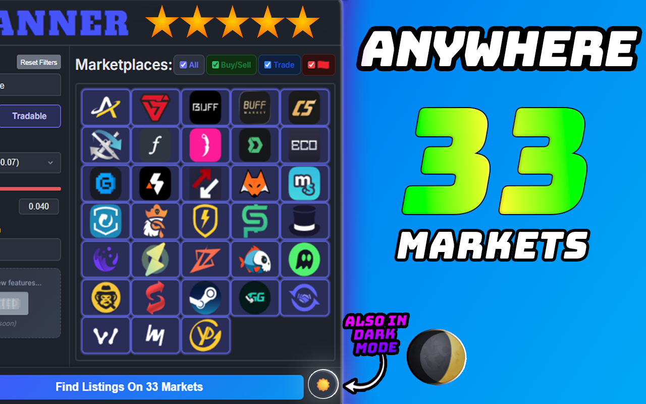 SkinScanner 🔎: CS2 Multi-Market Price Checker - 截图 4