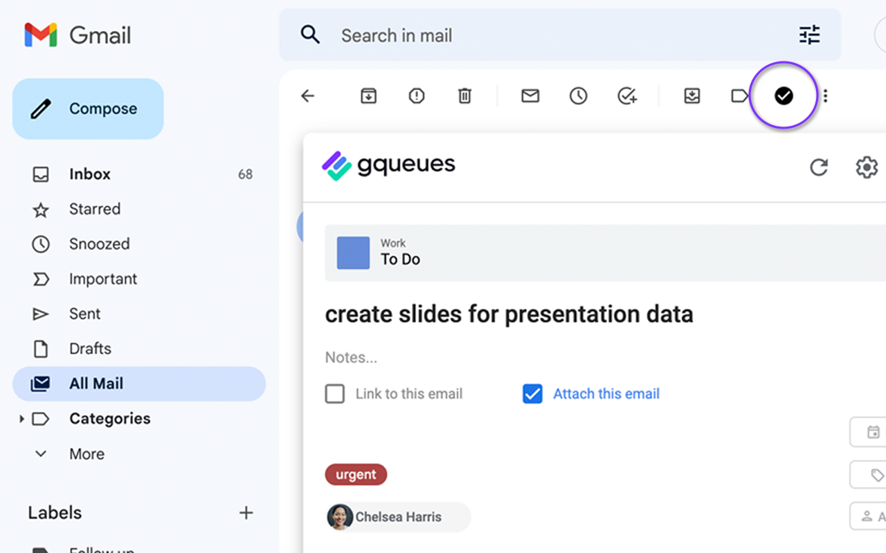 GQueues for Gmail - 截图 4