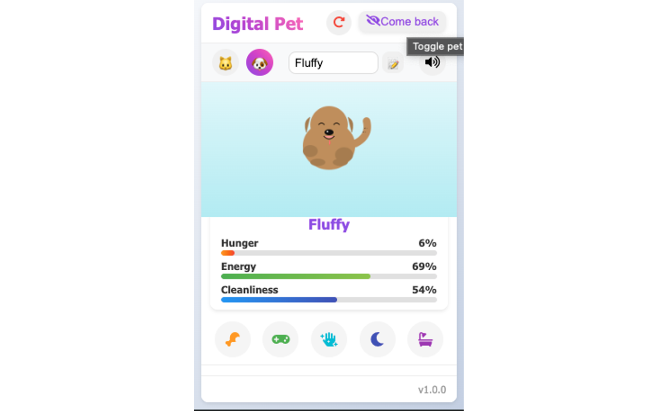 Digital Pet - 截图 1