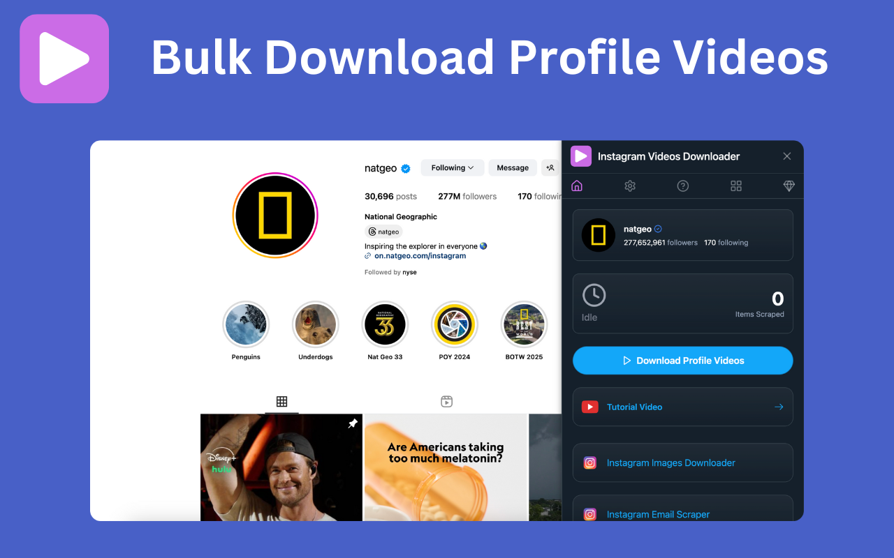 Instagram Videos Downloader - 截图 2