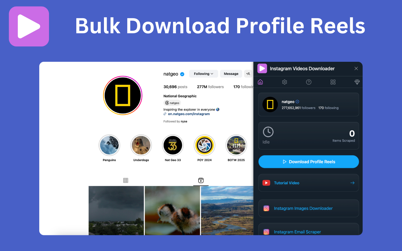 Instagram Videos Downloader - 截图 3