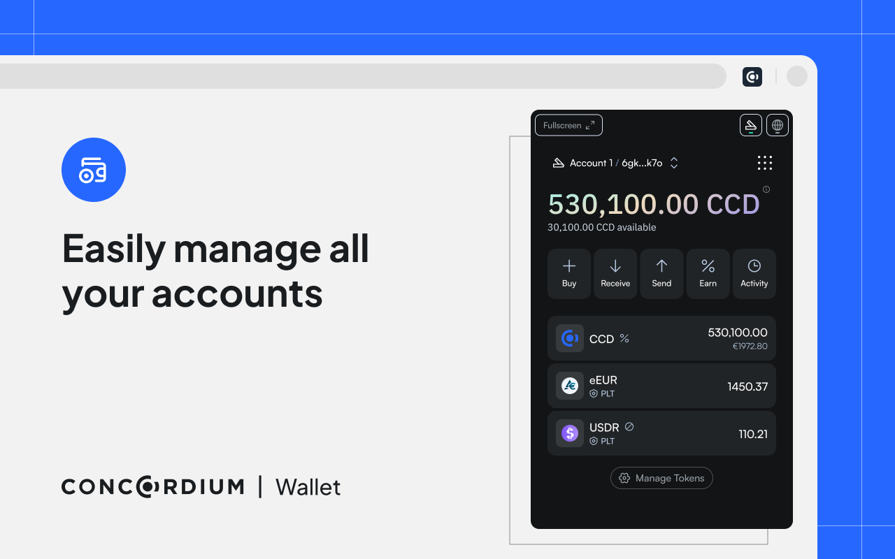 Concordium Wallet - 截图 1