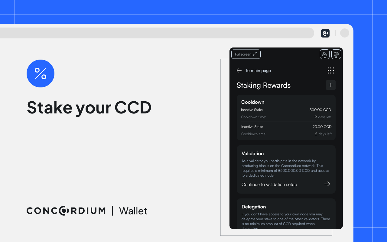 Concordium Wallet - 截图 3