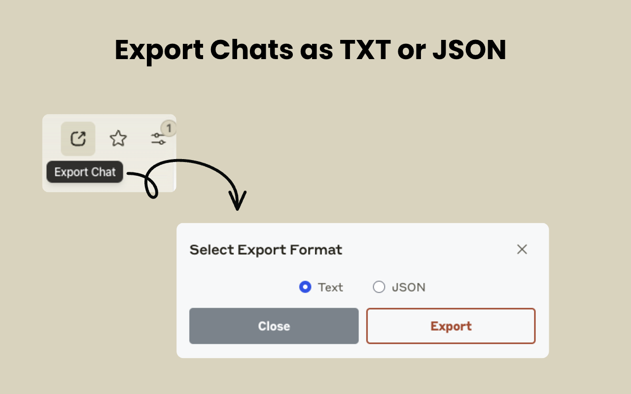 Claude Toolbox - Chat History Search, Bookmarks & Export - 截图 3