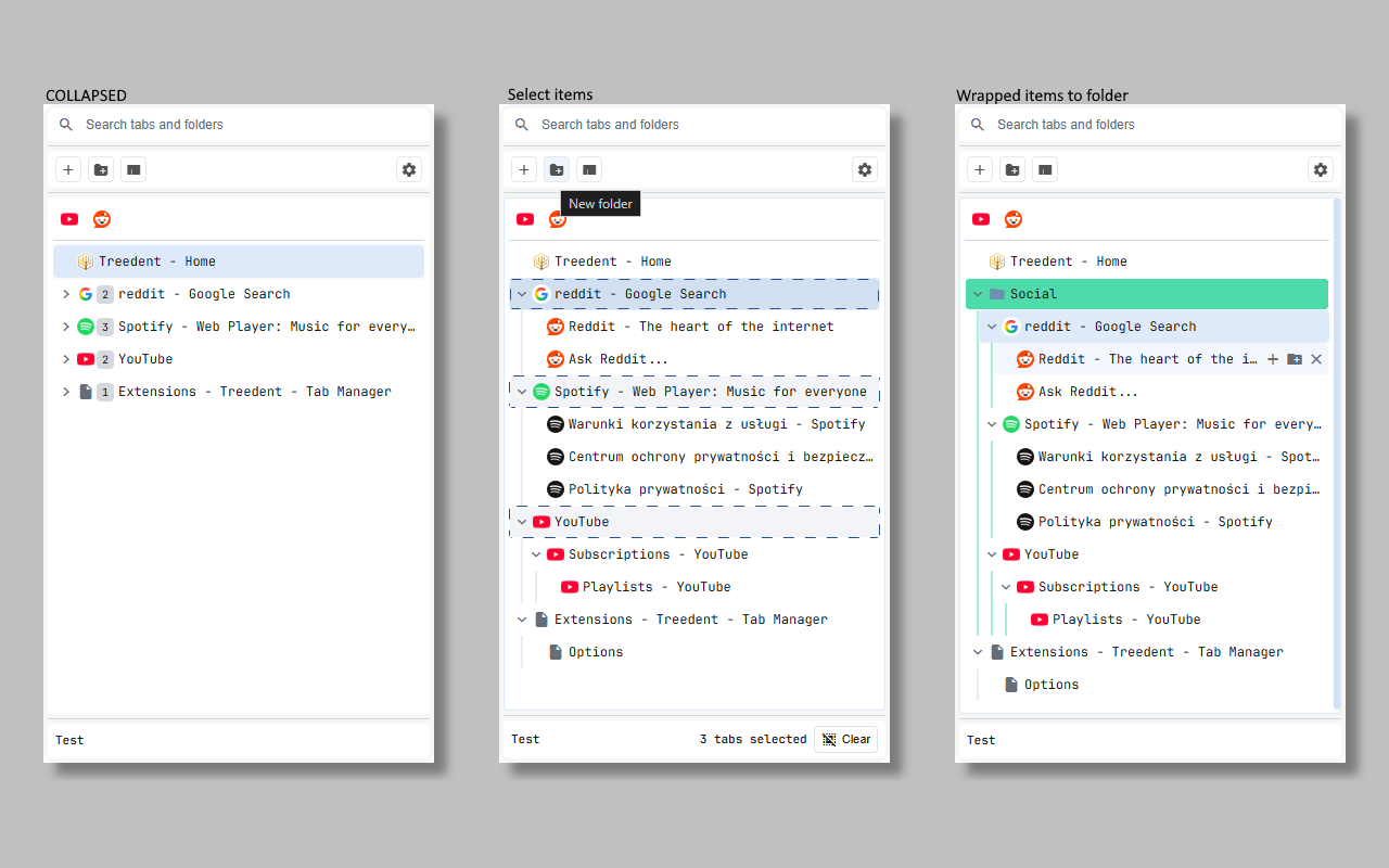 Treedent - Tab Manager - 截图 5