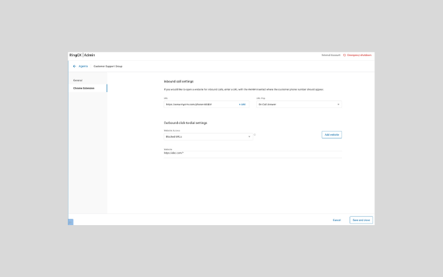RingCentral RingCX Chrome Extension - 截图 2